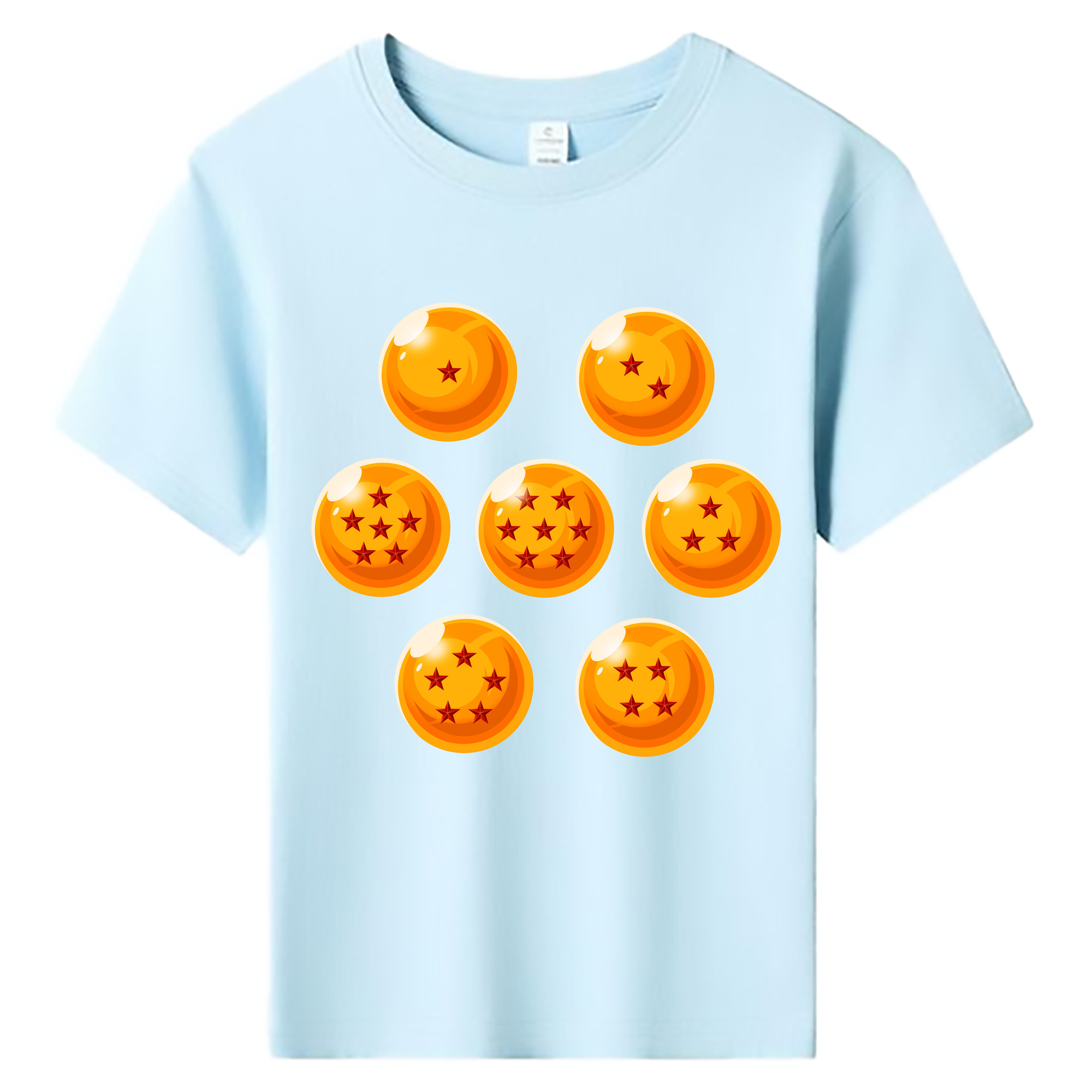 （画像用） ドラゴンボール DRAGON BALL 綿100％キッズTシャツ（フロントプリント）
